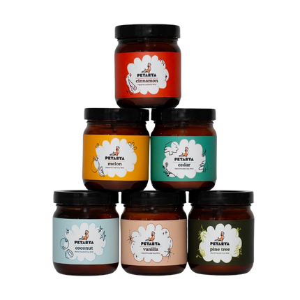 Tarçın Kokulu Doğal Vegan Soya Mumu