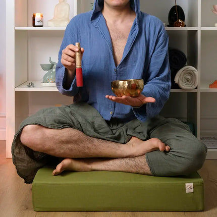 Zabuton Yeşil Meditasyon Minderi