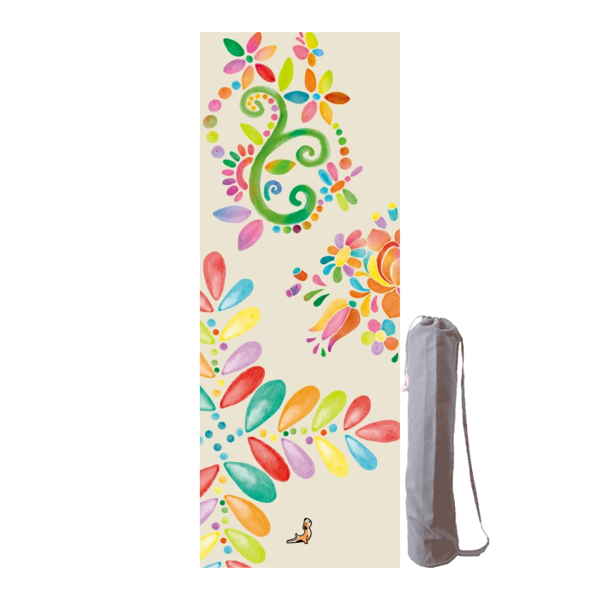 Reflect Serisi Suluboya 4.1 mm Doğal Kauçuk Kaydırmaz Yoga Matı