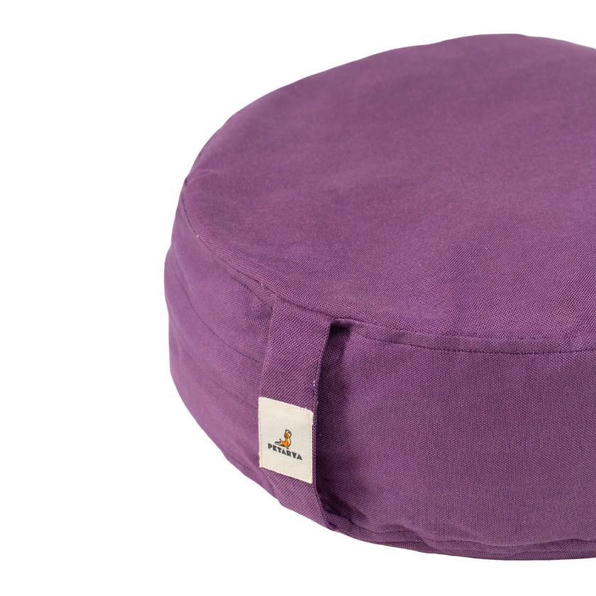 Zafu Mor Karabuğday Kabuğu Dolgulu