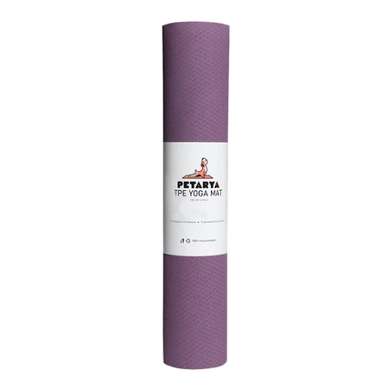 Refresh Serisi Mor 6 mm TPE Kaydırmaz Yoga Matı