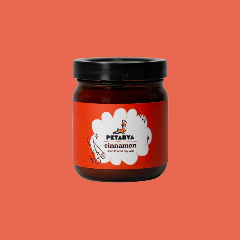 Tarçın Kokulu Doğal Vegan Soya Mumu