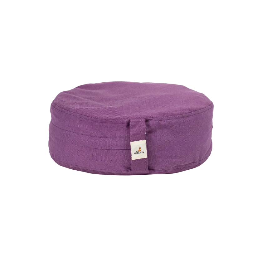 Zafu Mor Karabuğday Kabuğu Dolgulu