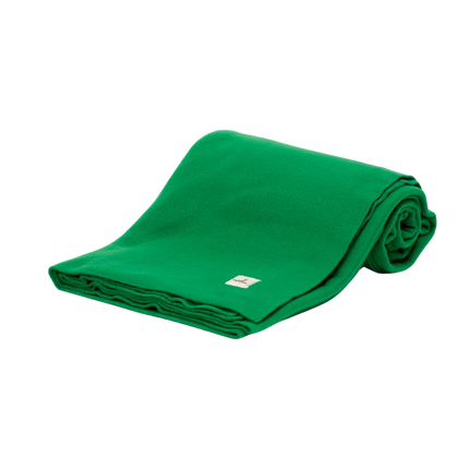 Yeşil Polar Yoga Shavasana Battaniyesi