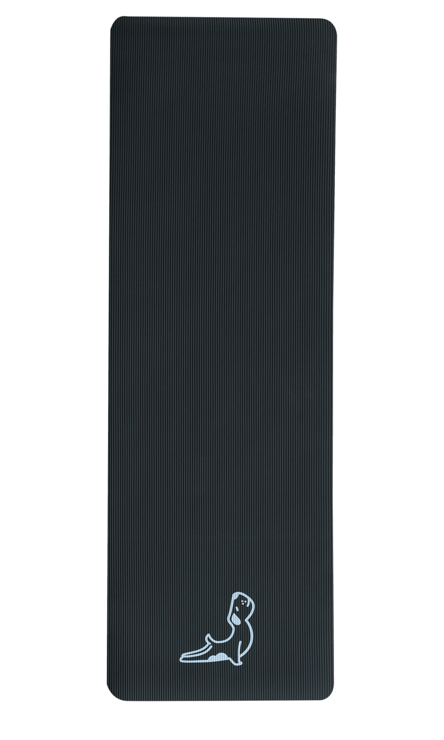 Comfort Serisi Siyah 10 mm NBR Egzersiz Matı