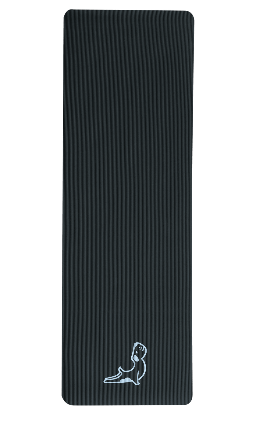 Comfort Serisi Siyah 10 mm NBR Egzersiz Matı