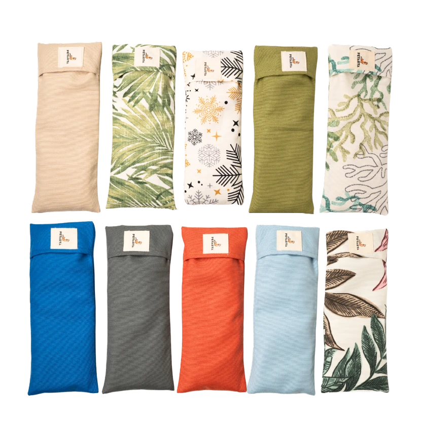 Karabuğday Kabuğu Dolgulu Lavantalı Göl Mavisi Göz Yastığı