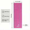 Comfort Serisi Pembe 10 mm NBR Egzersiz Matı