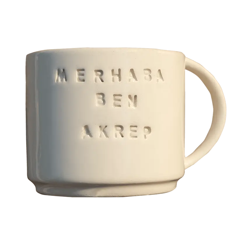 El Yapımı Akrep Seramik Burç Kupası