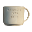El Yapımı Kova Seramik Burç Kupası