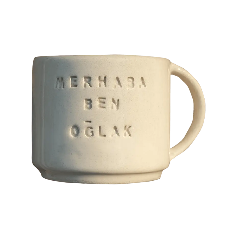 El Yapımı Oğlak Seramik Burç Kupası