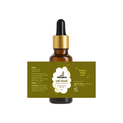 Udi Hindi Sabit Yağı | 20 ml