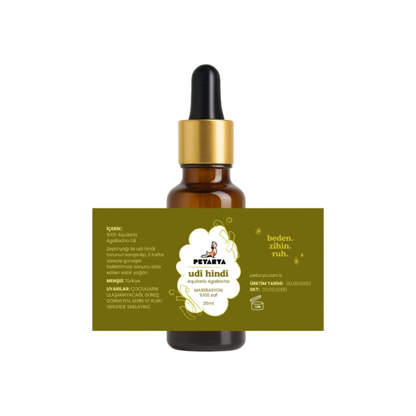 Udi Hindi Sabit Yağı | 20 ml