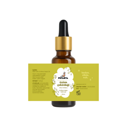 Üzüm Çekirdeği Sabit Yağı | 20 ml