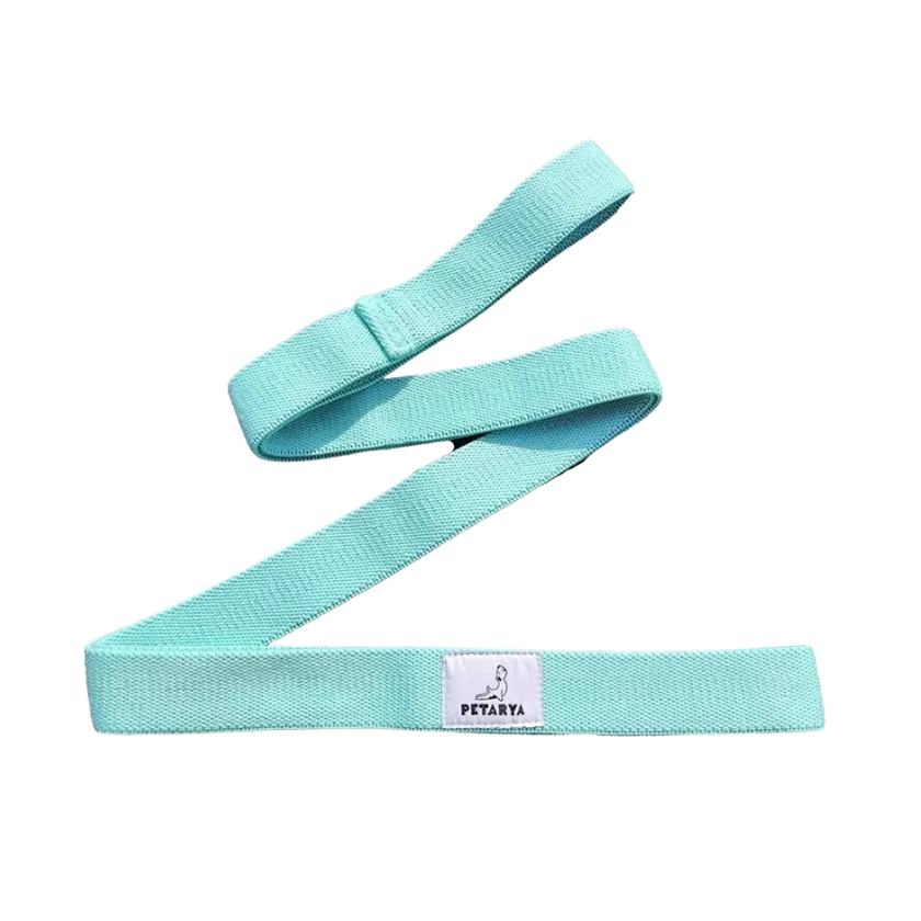 Esnek Dokuma Göl Mavisi Uzun Direnç Bandı