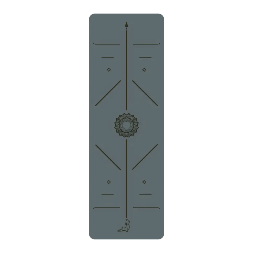 XL Serisi (210x70cm) 4.1 mm Doğal Kauçuk Kaydırmaz Yoga Matı