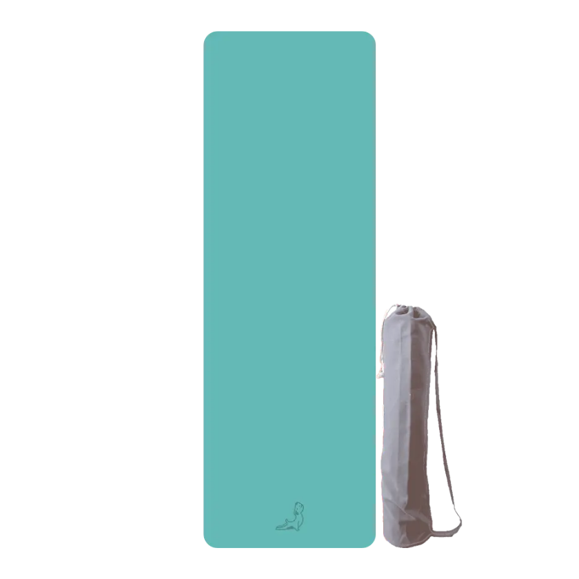 Lean Serisi Göl Mavisi 4.1 mm Doğal Kauçuk Kaydırmaz Yoga Matı