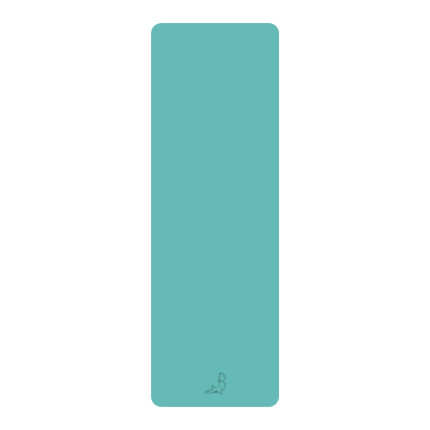 Lean Serisi Göl Mavisi 4.1 mm Doğal Kauçuk Kaydırmaz Yoga Matı