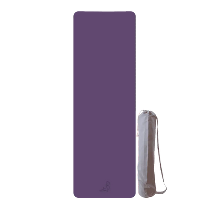 Lean Serisi Mor 4.1 mm Doğal Kauçuk Kaydırmaz Yoga Matı