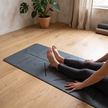 Focus Serisi Sis Mavisi 4.1 mm Doğal Kauçuk Kaydırmaz Yoga Matı