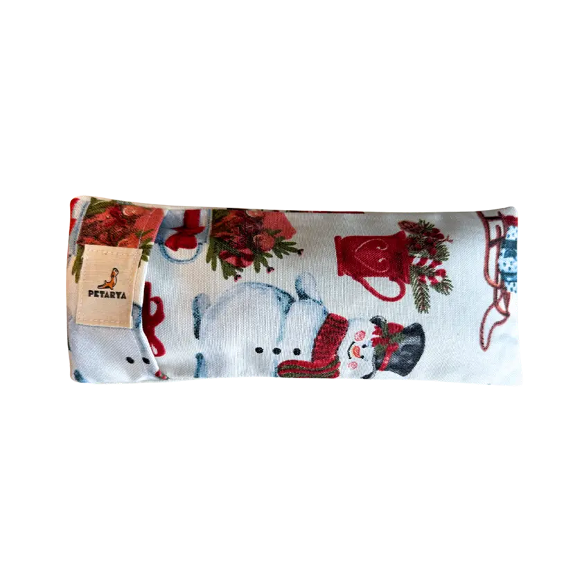 Karabuğday Dolgulu Lavantalı Yılbaşı Göz Yastığı