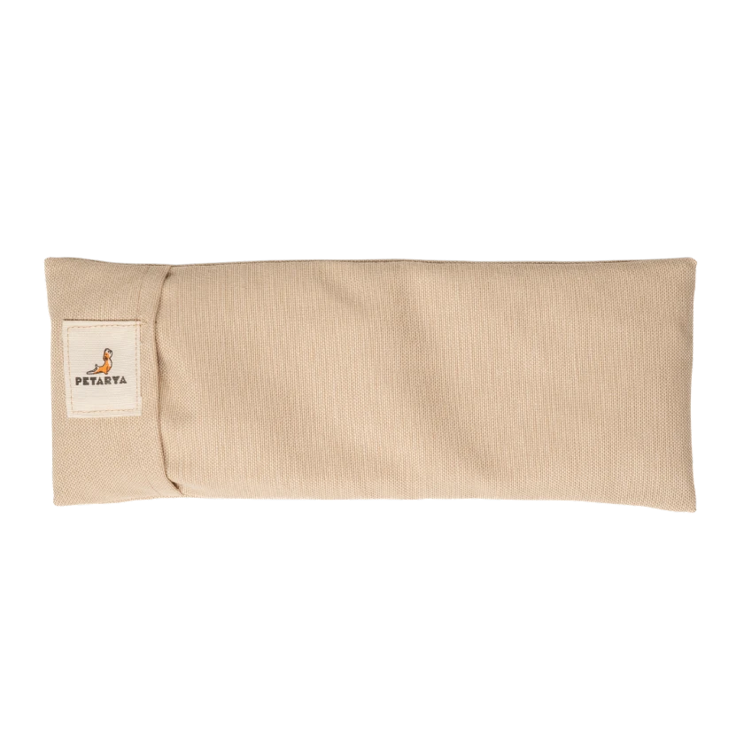 Karabuğday Kabuğu Dolgulu Lavantalı Bej Göz Yastığı