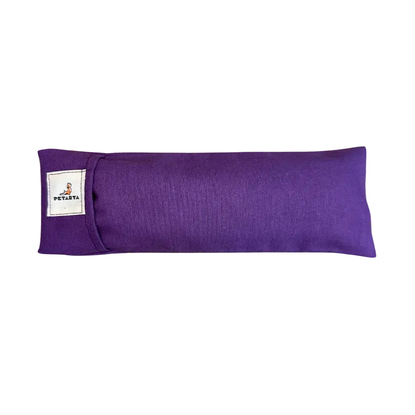 Karabuğday Kabuğu Dolgulu Lavantalı Mor Göz Yastığı