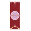 Mandala Serisi Now Here 4.1 mm Doğal Kauçuk Kaydırmaz Yoga Matı