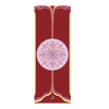 Mandala Serisi Now Here 4.1 mm Doğal Kauçuk Kaydırmaz Yoga Matı