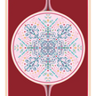 Mandala Serisi Be Here Now 4.1 mm Doğal Kauçuk Kaydırmaz Yoga Matı