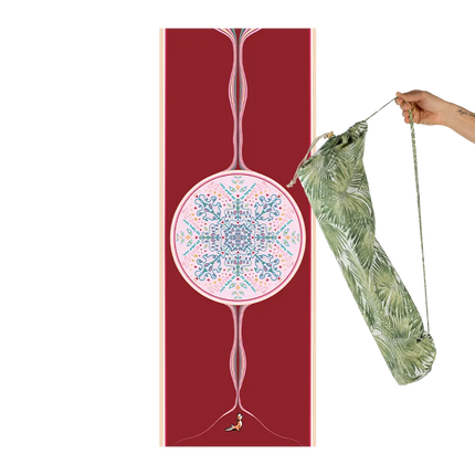 Mandala Serisi Be Here Now 4.1 mm Doğal Kauçuk Kaydırmaz Yoga Matı