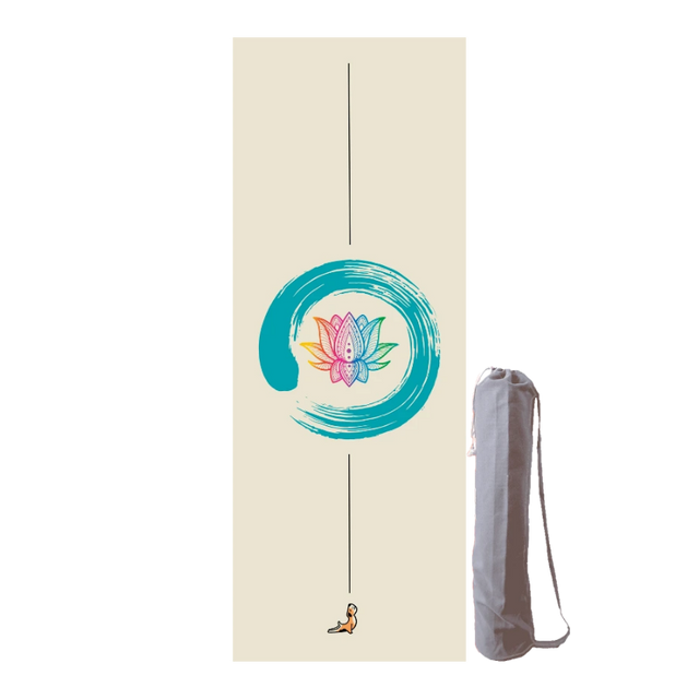 Reflect Serisi Enso Lotus 4.1 mm Doğal Kauçuk Kaydırmaz Yoga Matı