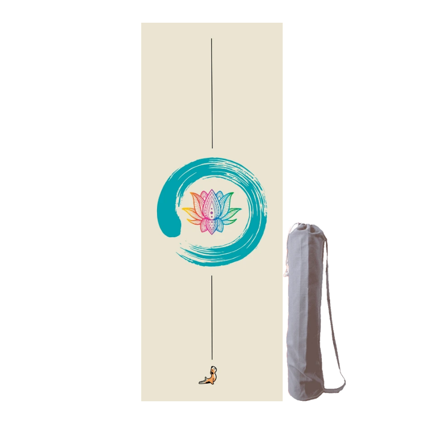 Reflect Serisi Enso Lotus 4.1 mm Doğal Kauçuk Kaydırmaz Yoga Matı