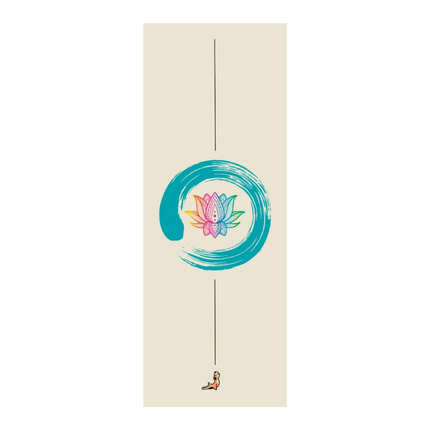 Reflect Serisi Enso Lotus 4.1 mm Doğal Kauçuk Kaydırmaz Yoga Matı