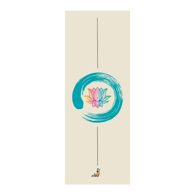 Reflect Serisi Enso Lotus 4.1 mm Doğal Kauçuk Kaydırmaz Yoga Matı