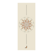 Reflect Serisi Floral 4.1 mm Doğal Kauçuk Kaydırmaz Yoga Matı