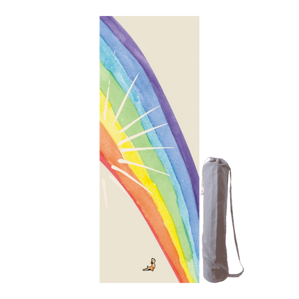 Reflect Serisi İkincil Gökkuşağı 4.1 mm Doğal Kauçuk Kaydırmaz Yoga Matı