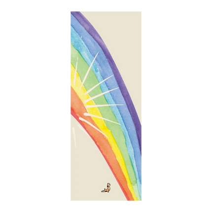 Reflect Serisi İkincil Gökkuşağı 4.1 mm Doğal Kauçuk Kaydırmaz Yoga Matı