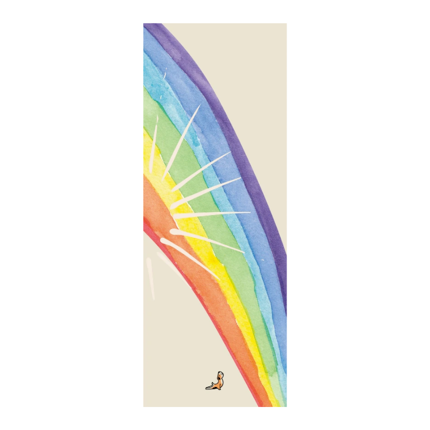 Reflect Serisi İkincil Gökkuşağı 4.1 mm Doğal Kauçuk Kaydırmaz Yoga Matı