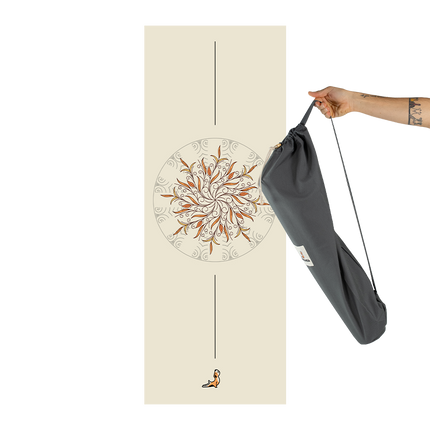 Reflect Serisi Floral 4.1 mm Doğal Kauçuk Kaydırmaz Yoga Matı