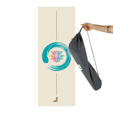 Reflect Serisi Enso Lotus 4.1 mm Doğal Kauçuk Kaydırmaz Yoga Matı