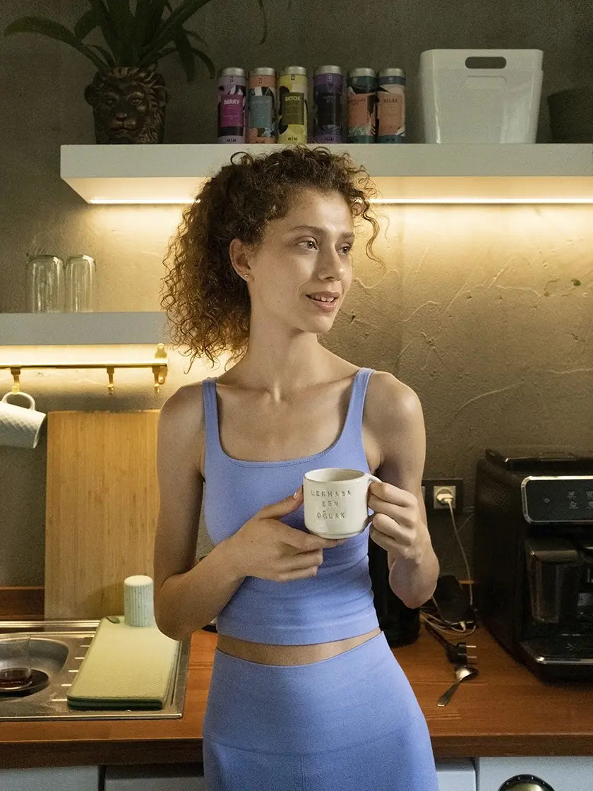 El Yapımı Oğlak Seramik Burç Kupası