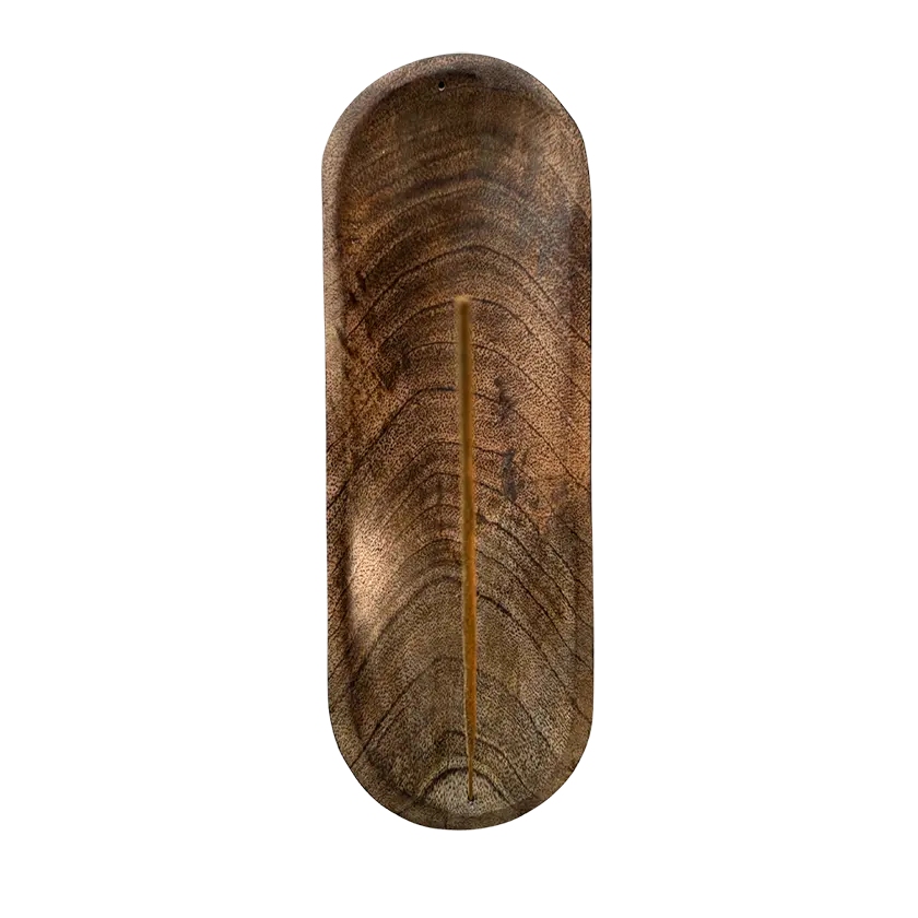 Sheesham Ağacı Oval Tütsülük