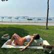 Yoga Bolster Tropikal Destek Minderi