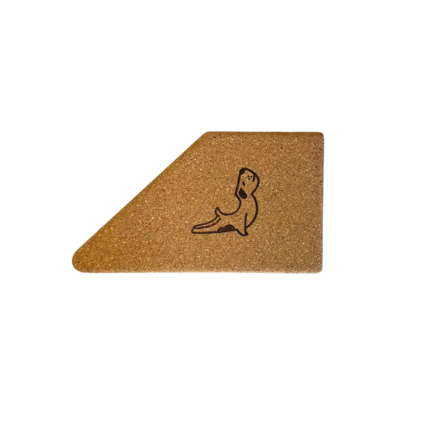 Nature Serisi Mantar Yarım Yoga Bloku