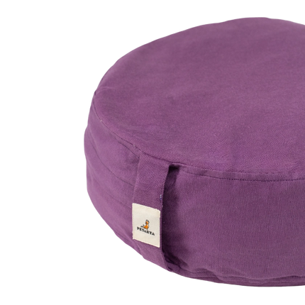 Zafu Mor Karabuğday Kabuğu Dolgulu