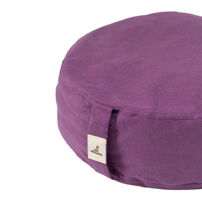 Zafu Mor Karabuğday Kabuğu Dolgulu