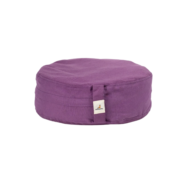 Zafu Mor Karabuğday Kabuğu Dolgulu